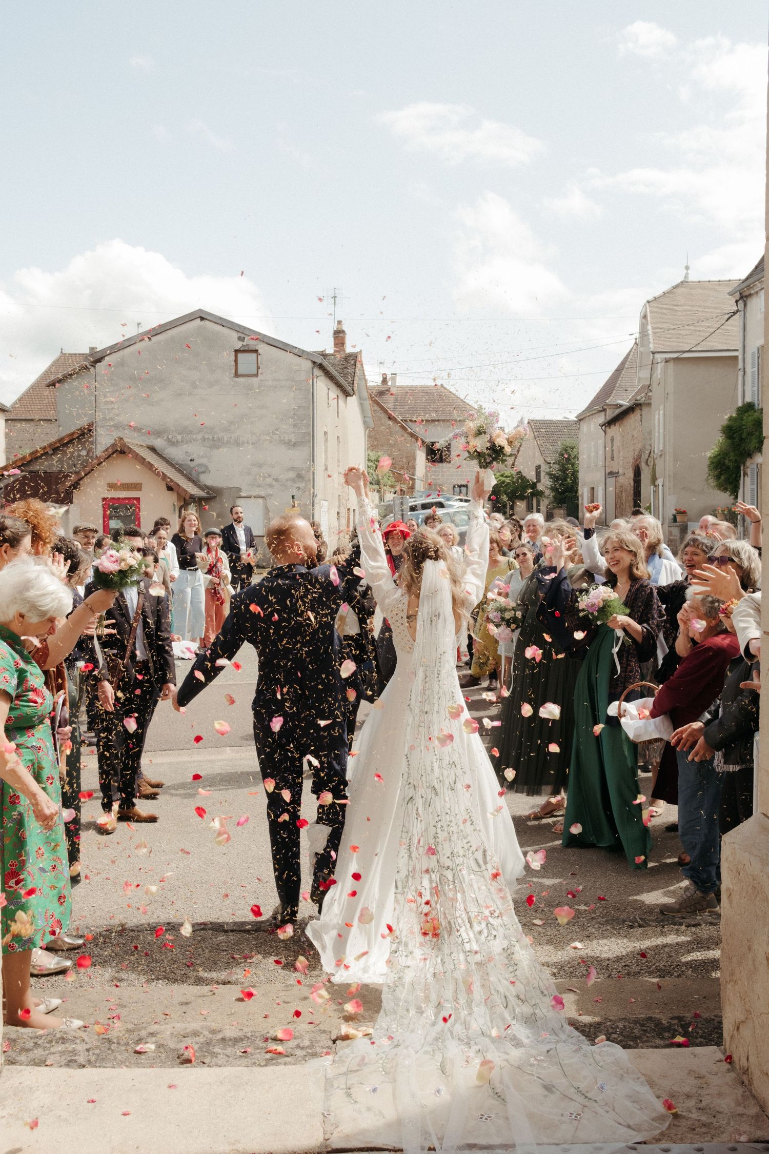 International wedding in Borgogne