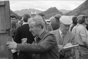 Archive photograph of hound trailing cumbria 1990 betting ring