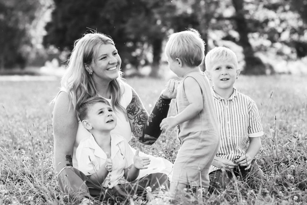 fun, nature, mom and son photography