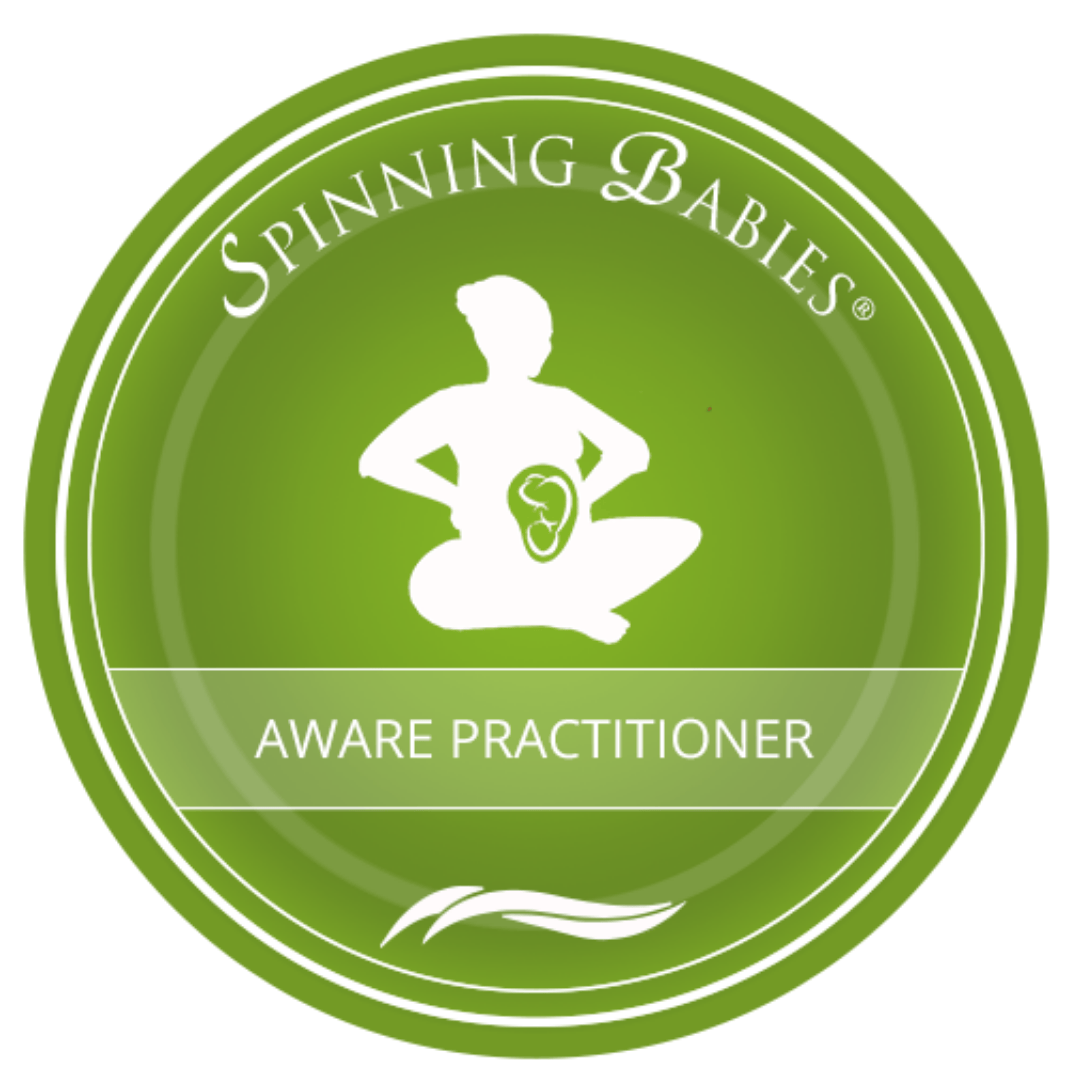 Green circular badges with silhouettes of spinning rabbits and text arranged in a horizontal row.