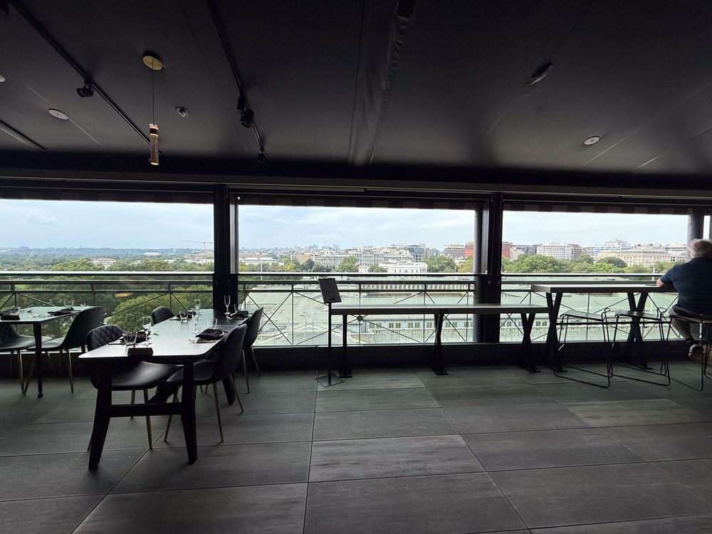 The Vue rooftop bar view