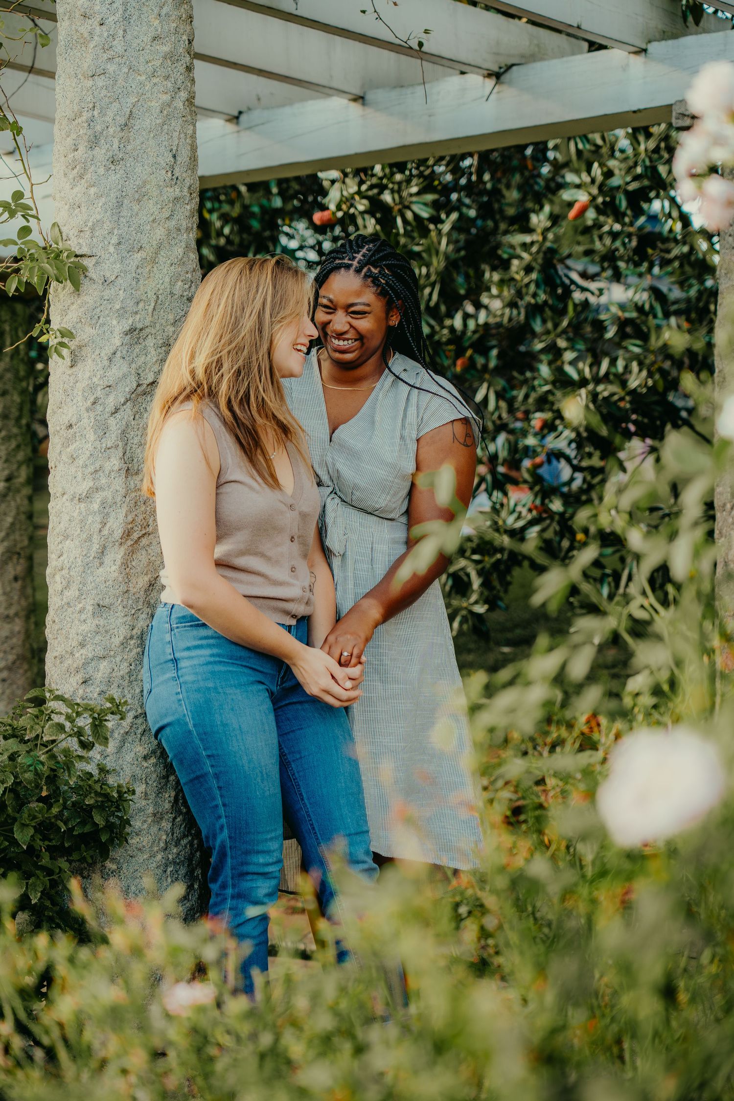 engagement session in Maymont Park in Richmond Virginia