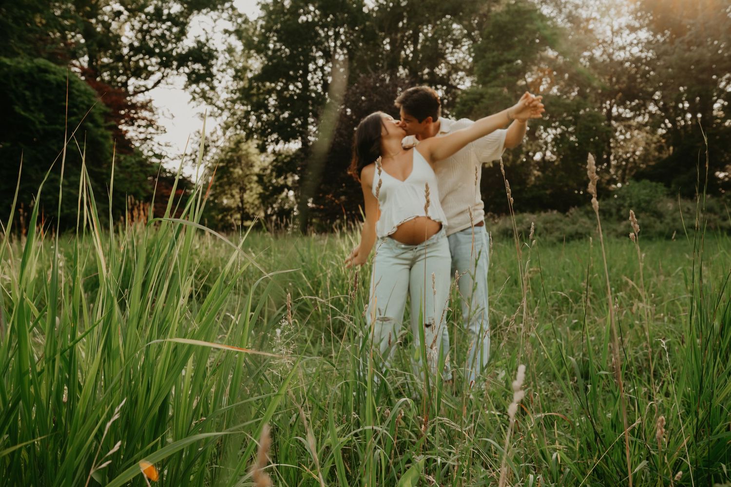 Engagement photographer in Somerset County, NJ, perfect for save-the-date announcements, wedding websites, and couples seeking real photos.