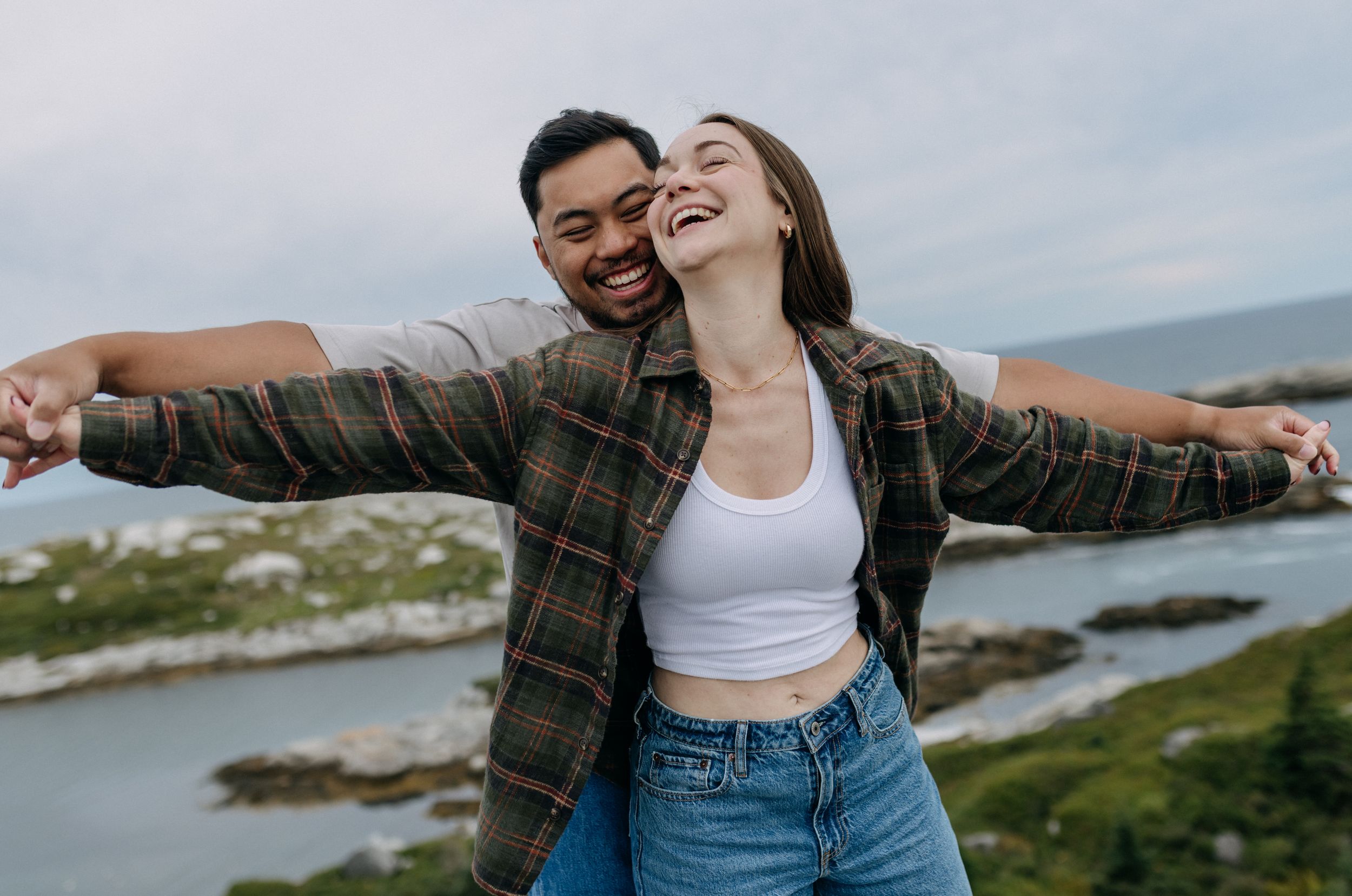 Polly's Cove, Couples Session, Engagement Session Inspo, Peggy's Cove Lighthouse, Nova Scotia, Travel Photographer, Belleville Photographer