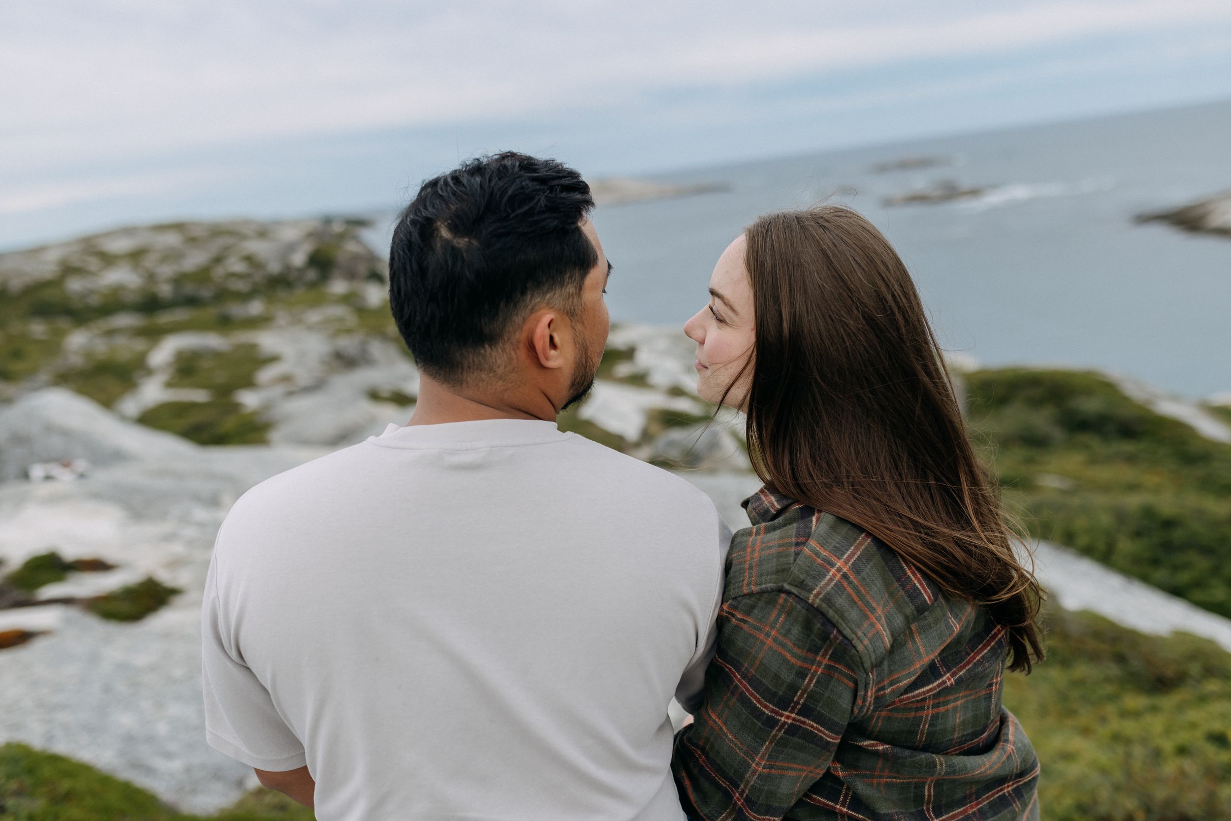 Polly's Cove, Couples Session, Engagement Session Inspo, Peggy's Cove Lighthouse, Nova Scotia, Travel Photographer, Belleville Photographer