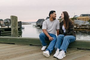 Polly's Cove, Couples Session, Engagement Session Inspo, Peggy's Cove Lighthouse, Nova Scotia, Travel Photographer, Belleville Photographer
