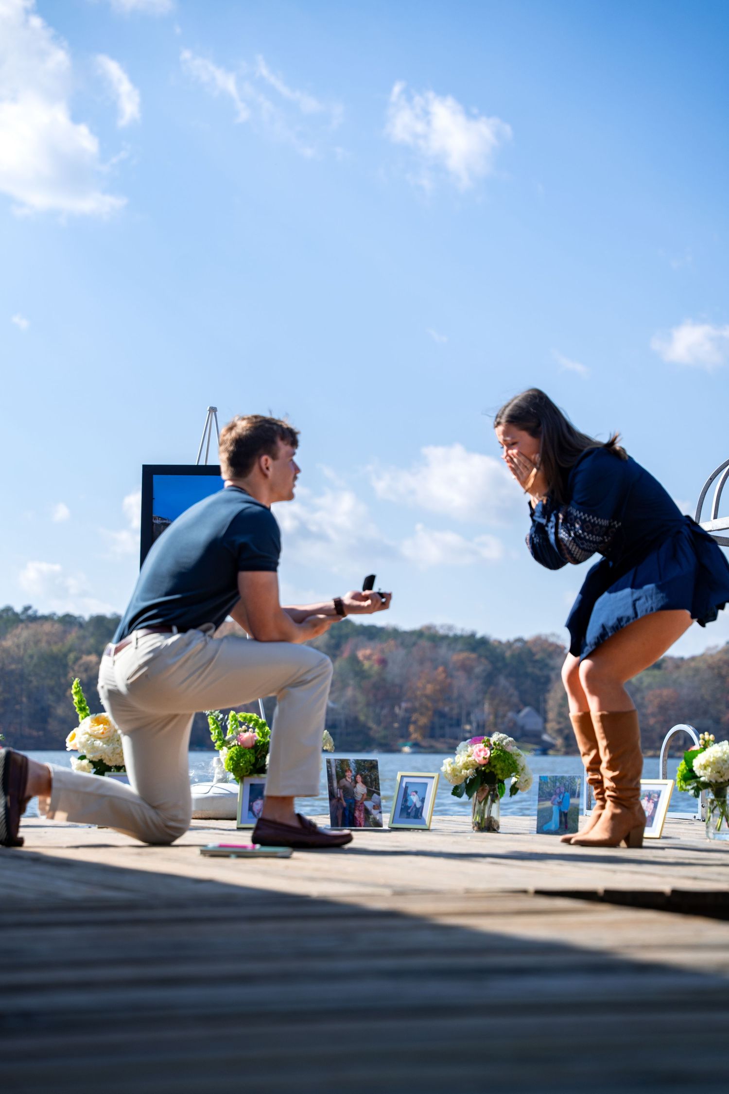 Atlanta area engagement photography with quick turnaround and the best Georgia proposal photos