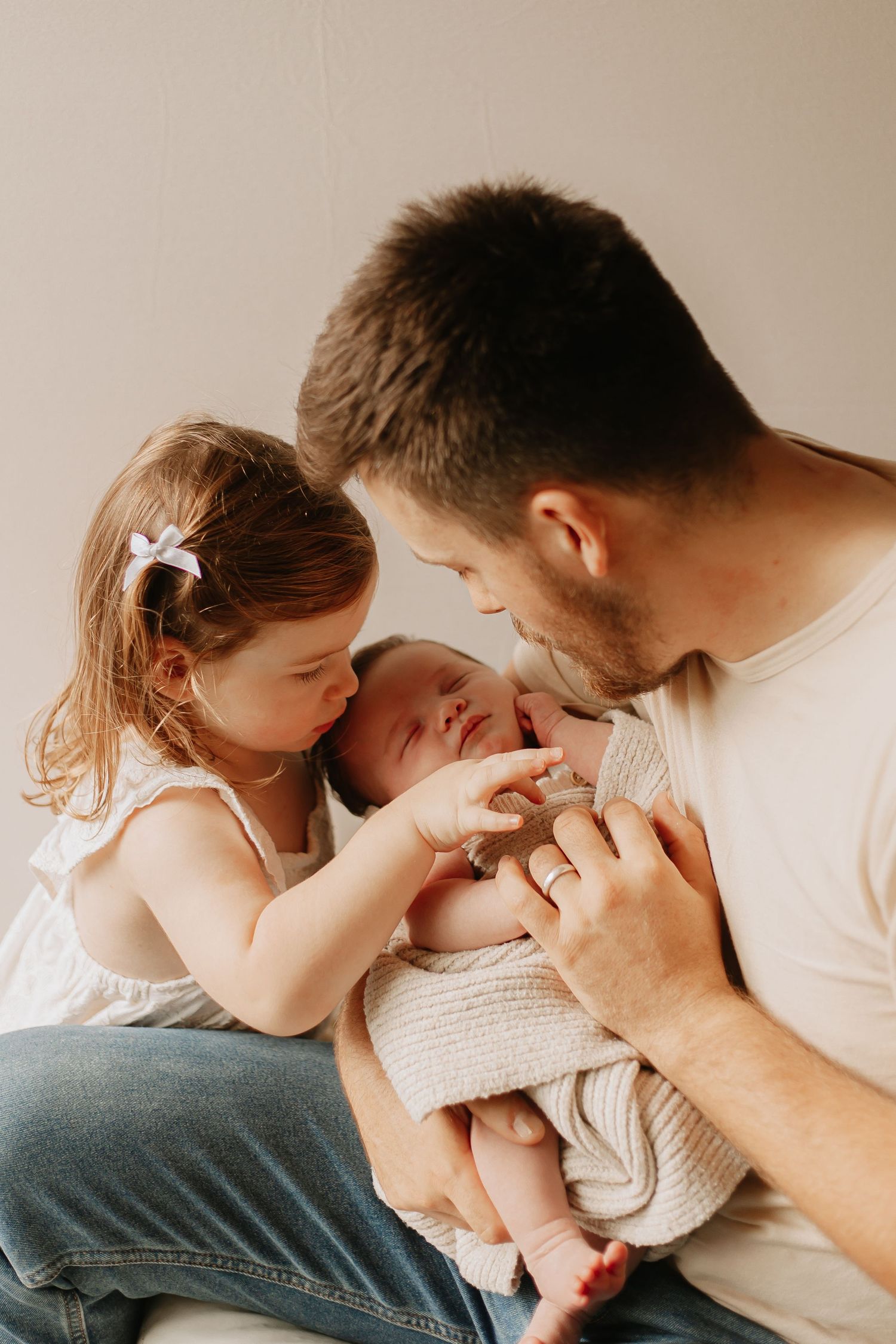 Dad and baby photoshoot in Ashford Kent