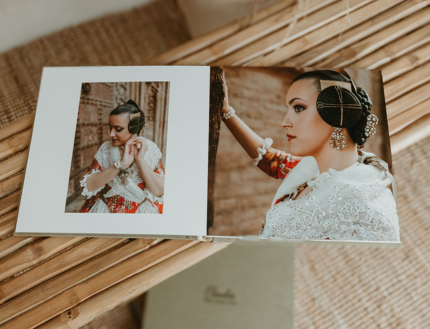 Álbum de fallera personalizado para seguimientos 2027 y sesiones de fotos de fallera mayor