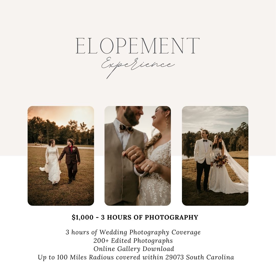 South Carolina Elopement Photographer