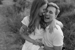 Couple Engagement. Stellenbosch winelands. Cape Town Wedding Photographer. Black & White Images