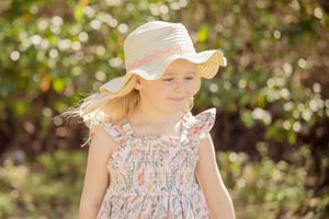 adorable little girl spring photoshoot Panama City Florida