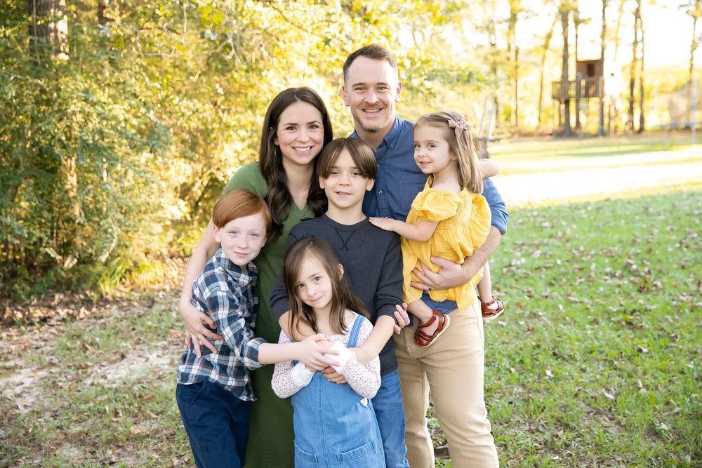 Beautiful family of six in Central City just outside of Baton Rouge.