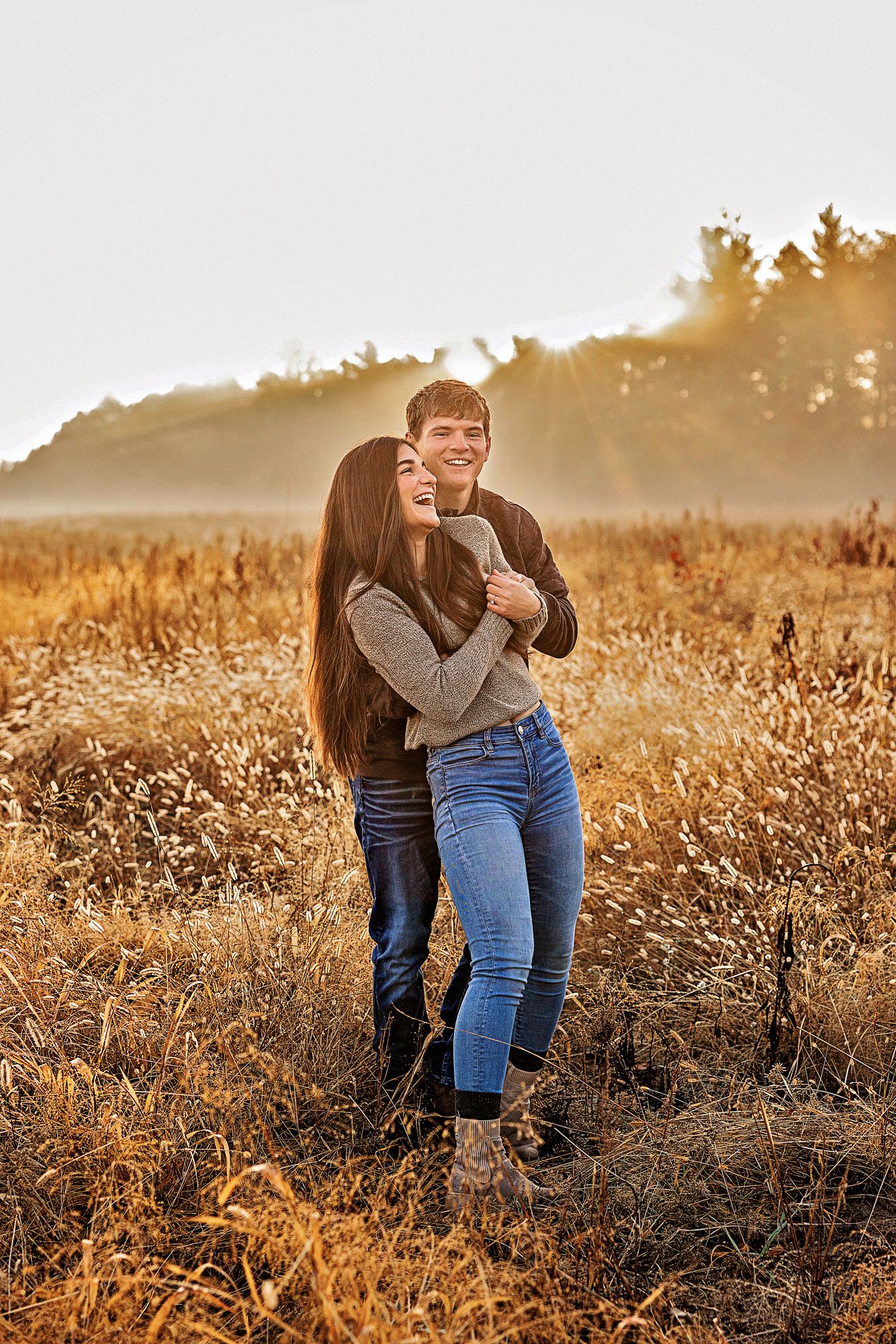 St. Cloud Minnesota Engagement Photos.  St. Cloud, MN Engagement Photographer.  Engagement photography in St. Cloud, MN.