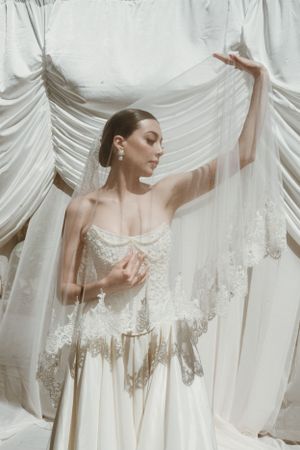 Stunning luxury bridal gown