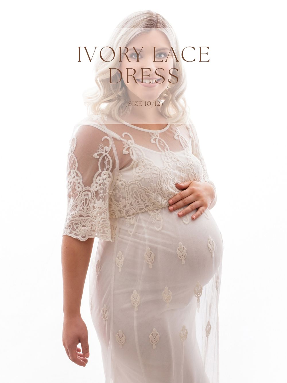 Wellington and Porirua Maternity photos - studio wardrobe