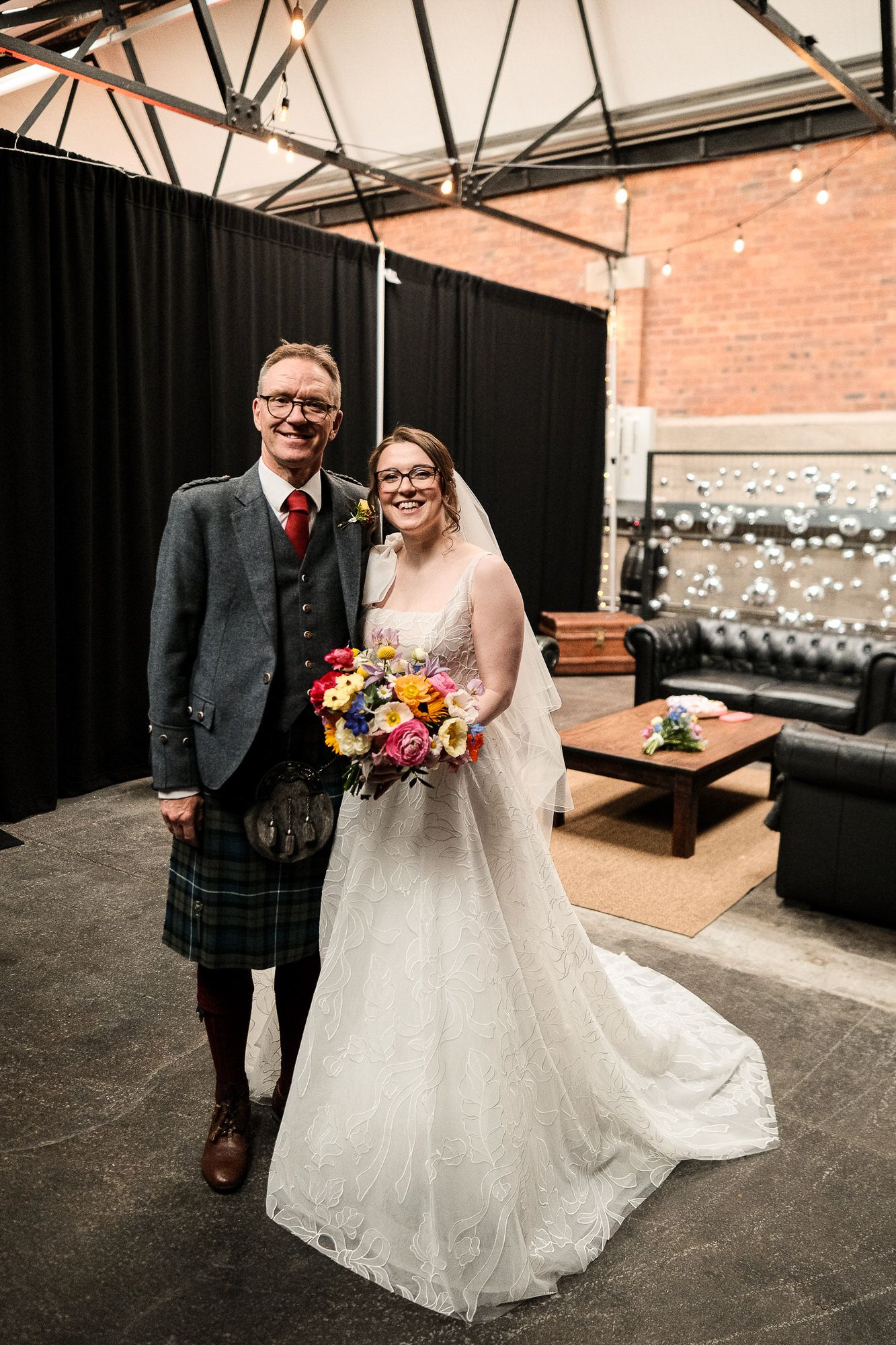 Candid Wedding Photographer Newcastle Ousburn. Documentary style wedding photos UK. Tyne Bank Brewery Wedding