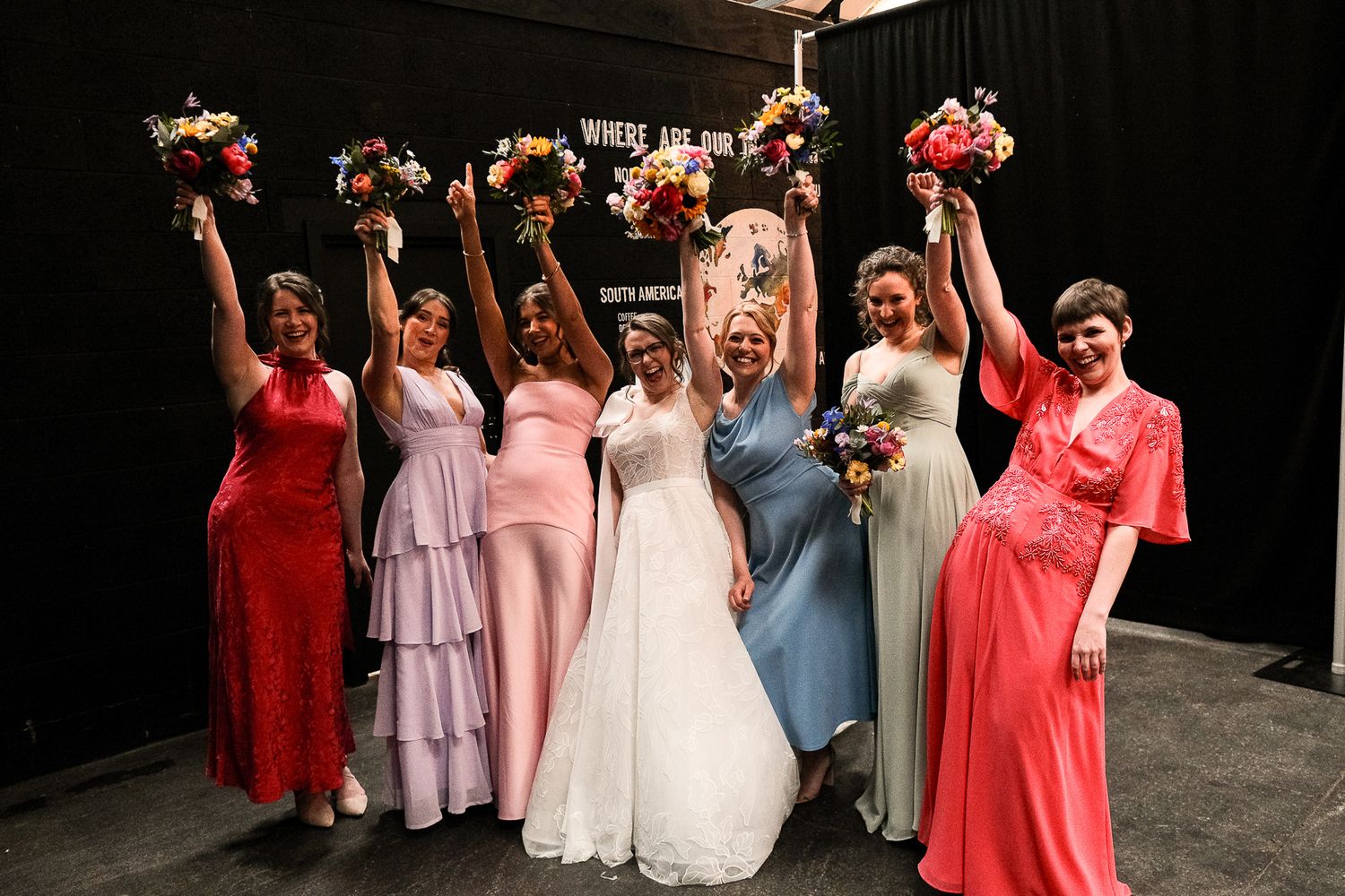 Candid Wedding Photographer Newcastle Ousburn. Documentary style wedding photos UK. Tyne Bank Brewery Wedding