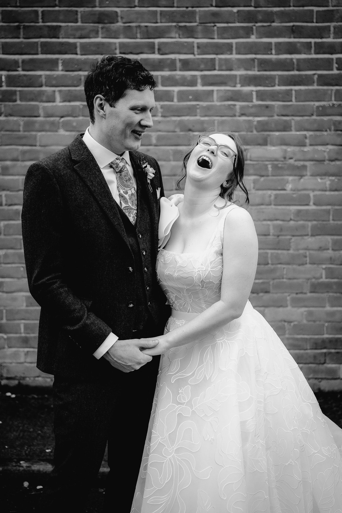 Candid Wedding Photographer Newcastle Ousburn. Documentary style wedding photos UK. Tyne Bank Brewery Wedding