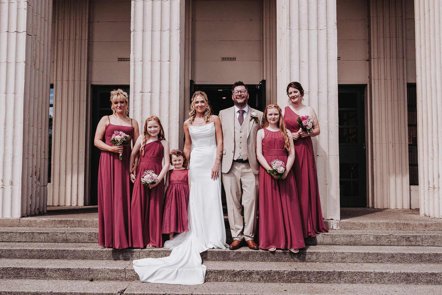 Newcastle upon Tyne Wedding Photographer. Candid relaxed portraits with Fujifilm colours. Wylam Brewery wedding photos