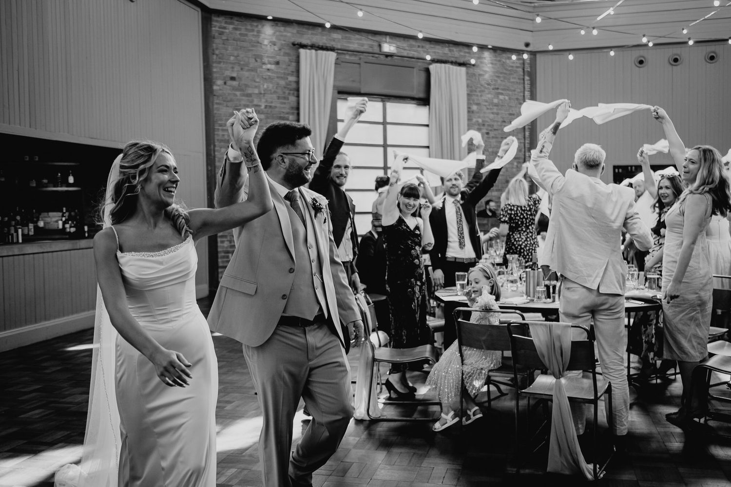 Newcastle upon Tyne Wedding Photographer. Candid relaxed portraits with Fujifilm colours. Wylam Brewery wedding photos