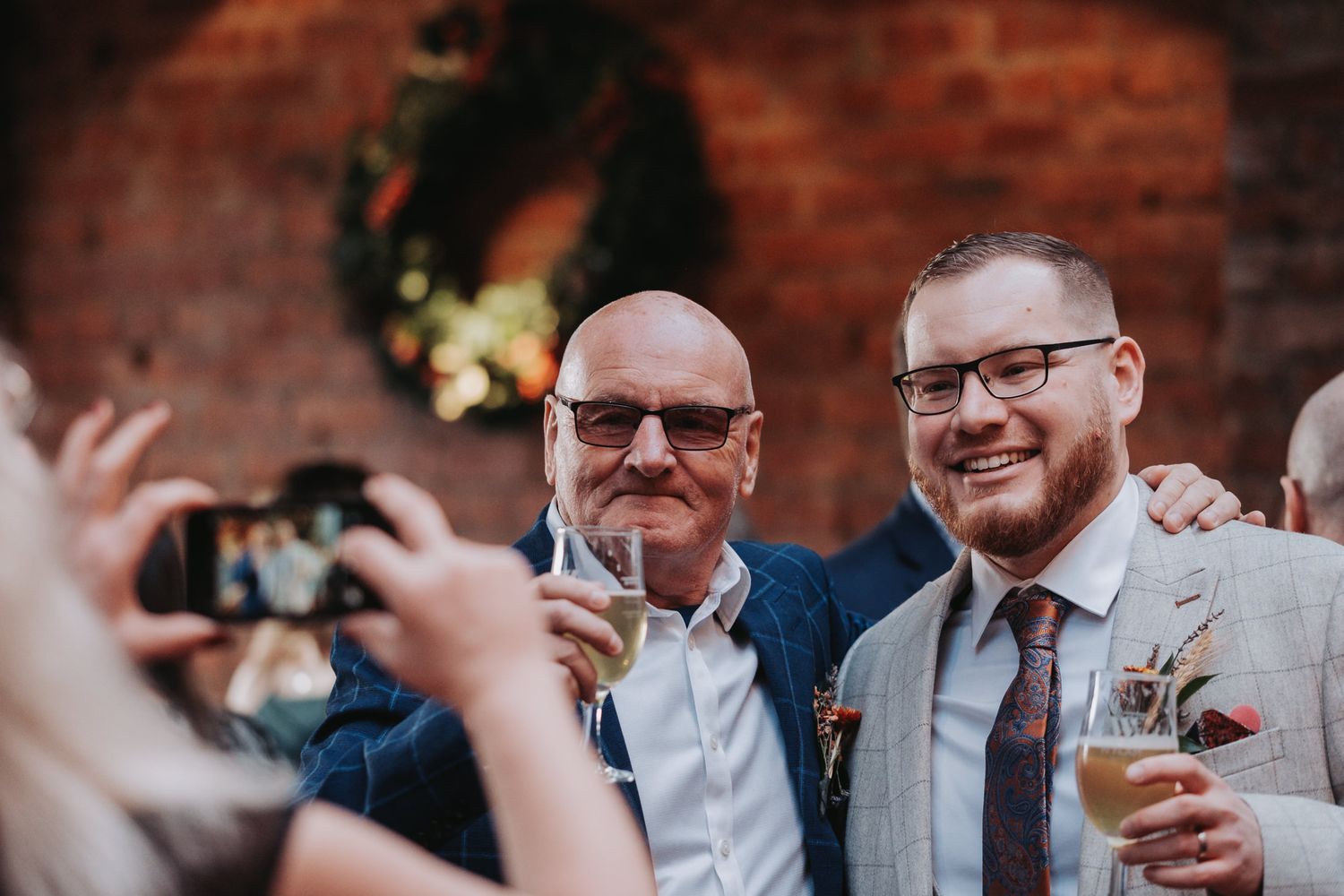 Candid Wedding Photographer Newcastle Northumberland. Documentary style wedding photos UK