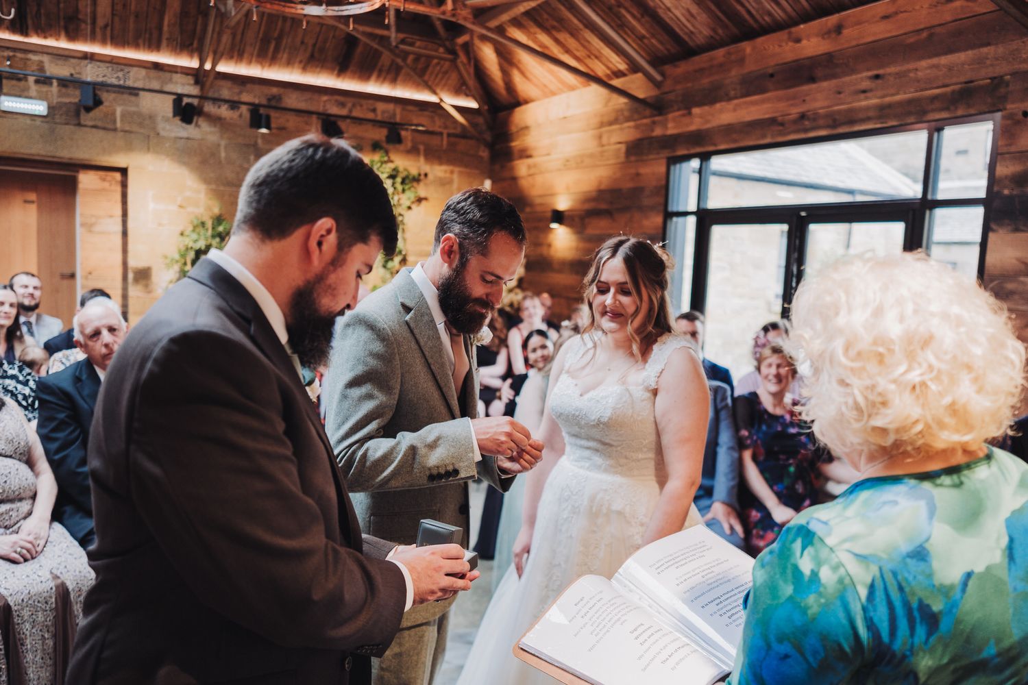 Newcastle upon Tyne Wedding Photographer. Candid relaxed portraits with Fujifilm colours