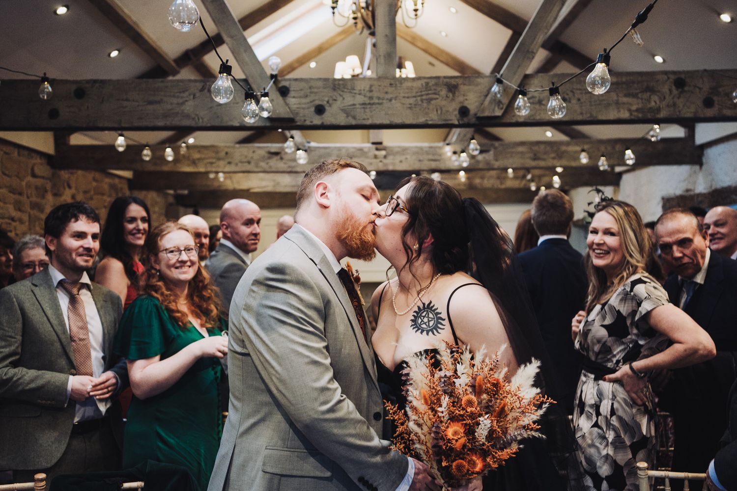 Newcastle upon Tyne Wedding Photographer. Candid relaxed portraits with Fujifilm colours