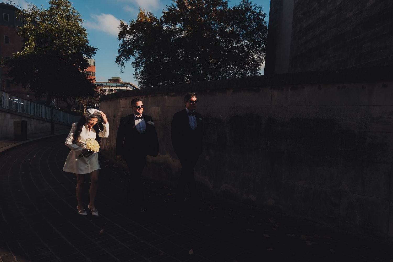 Newcastle wedding photographer. Newcastle Civic Centre wedding photography