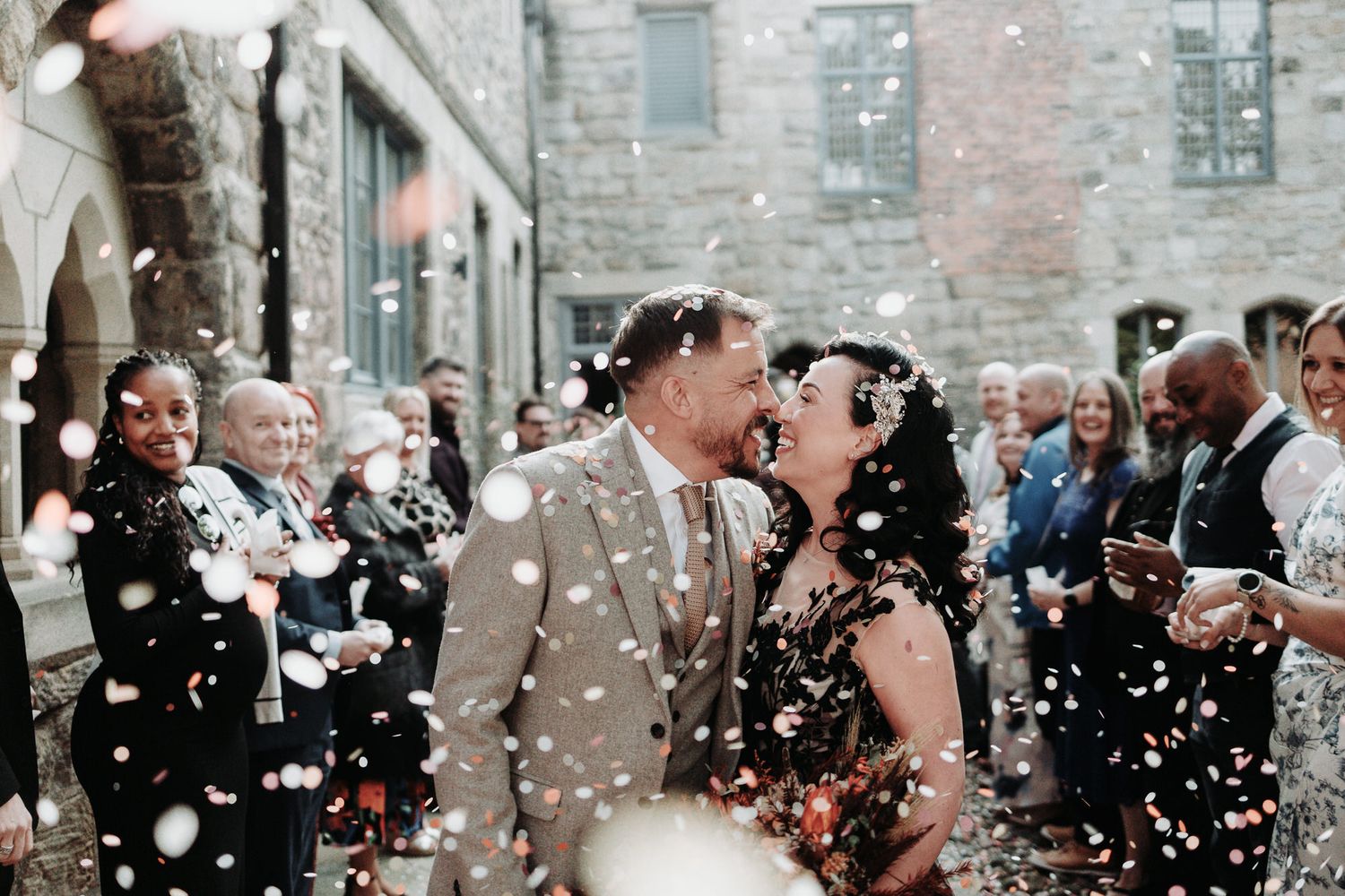 Newcastle upon Tyne Wedding Photographer. Candid relaxed portraits with Fujifilm colours