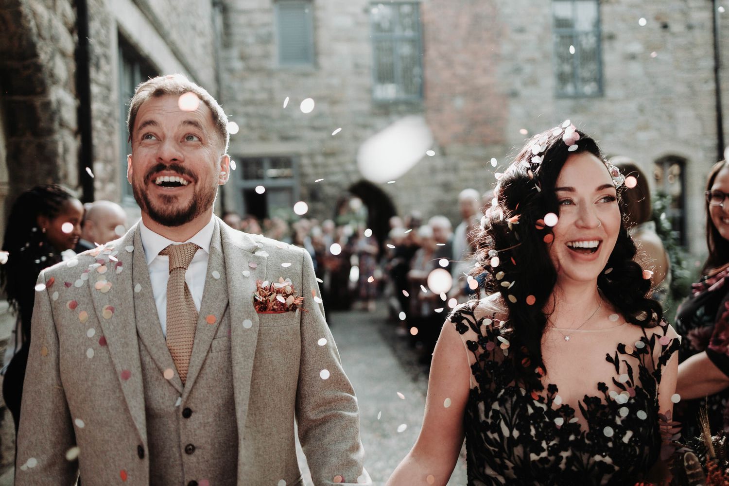 Newcastle upon Tyne Wedding Photographer. Candid relaxed portraits with Fujifilm colours