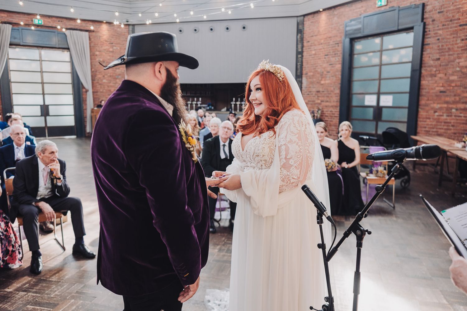 Newcastle upon Tyne Wedding Photographer. Candid relaxed portraits with Fujifilm colours. Wylam Brewery wedding photos