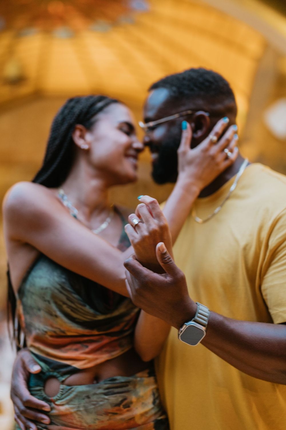 Romantic proposal photoshoot at Merlin's Ubud Bali