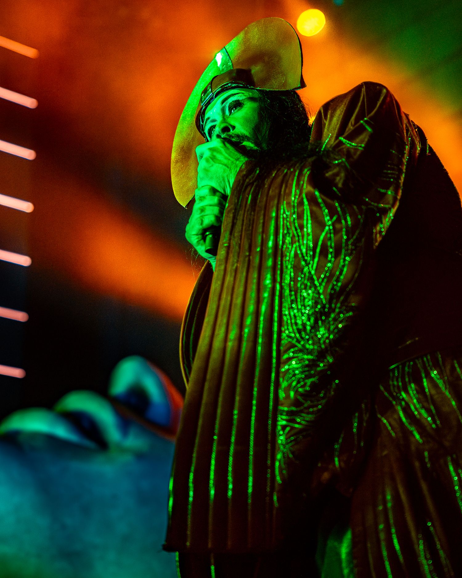 Live concert photography of Empire of the Sun at The Anthem in DC, captured by NoVa concert photographer Sol Street Photo. Vibrant images