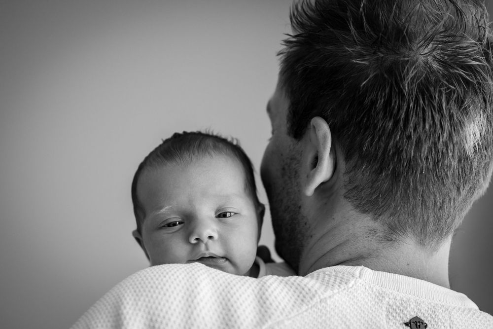 newborn papa