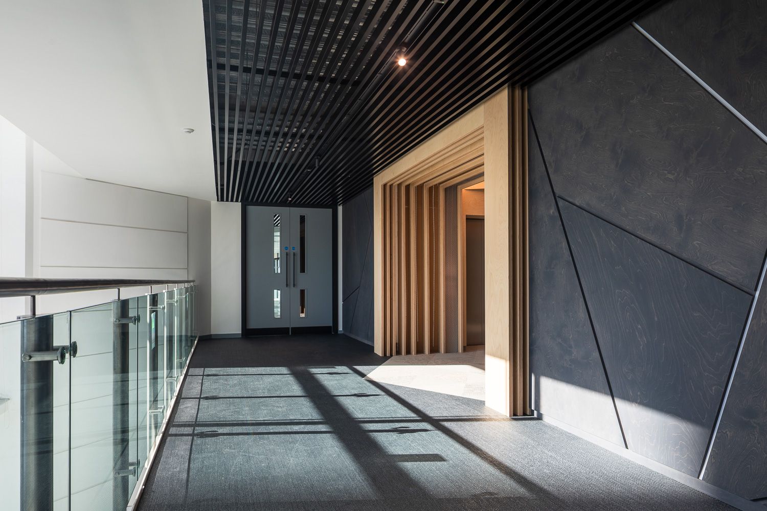 Mountain Earth commercial refurbishment project at 101 Old Hall Street