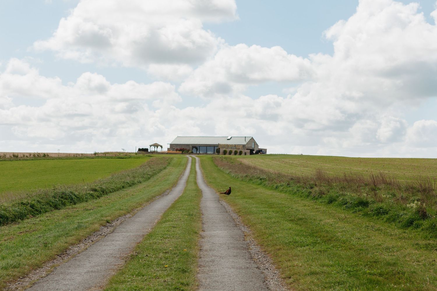 View of Chalk Barn, wiltshire