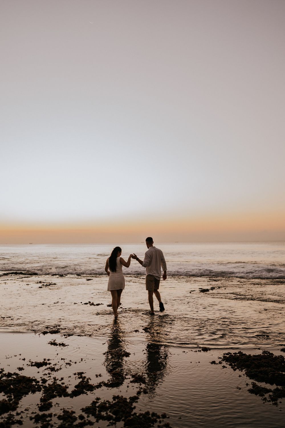 Professional proposal photographer at Balangan Beach Bali.