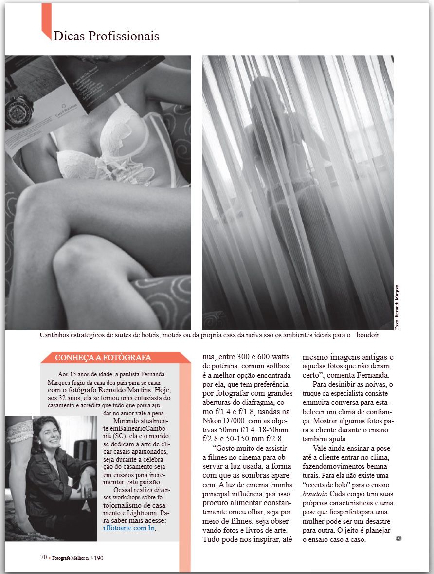 A professional photographer poses confidently in a cozy, warmly lit living room setting for a magazine feature article.