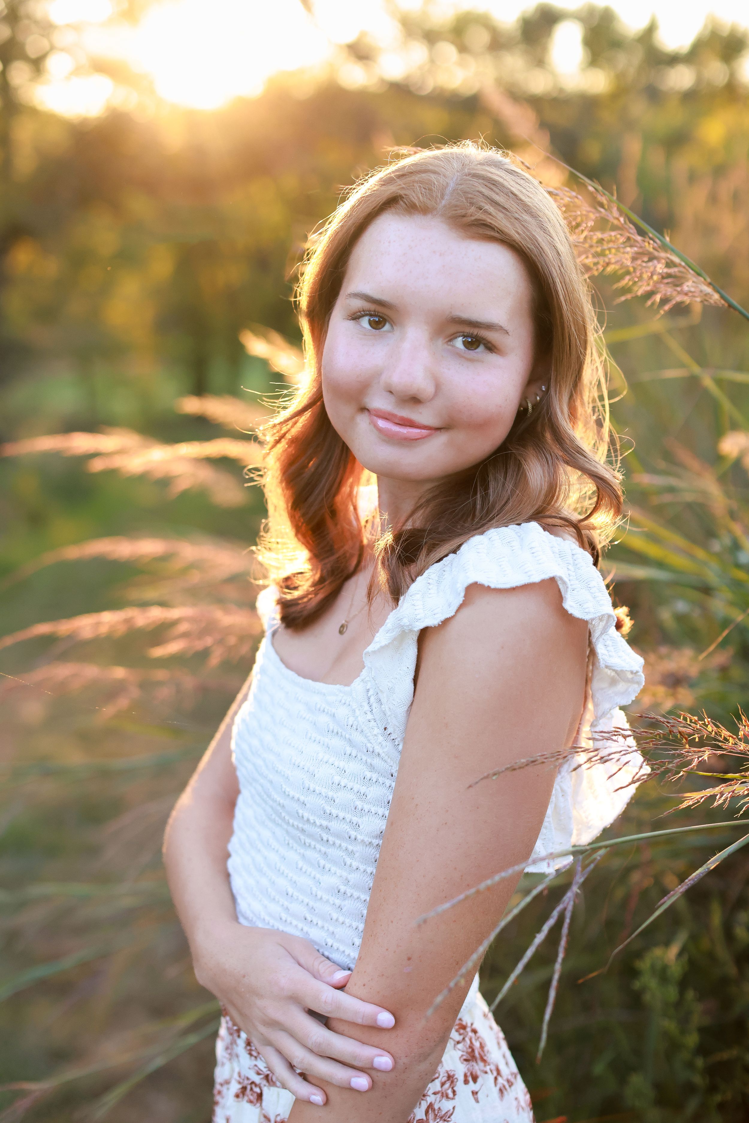 High school senior photography in Queeny Park, St. Louis, Missouri, beautiful natural light photography by Teri Michele Photography