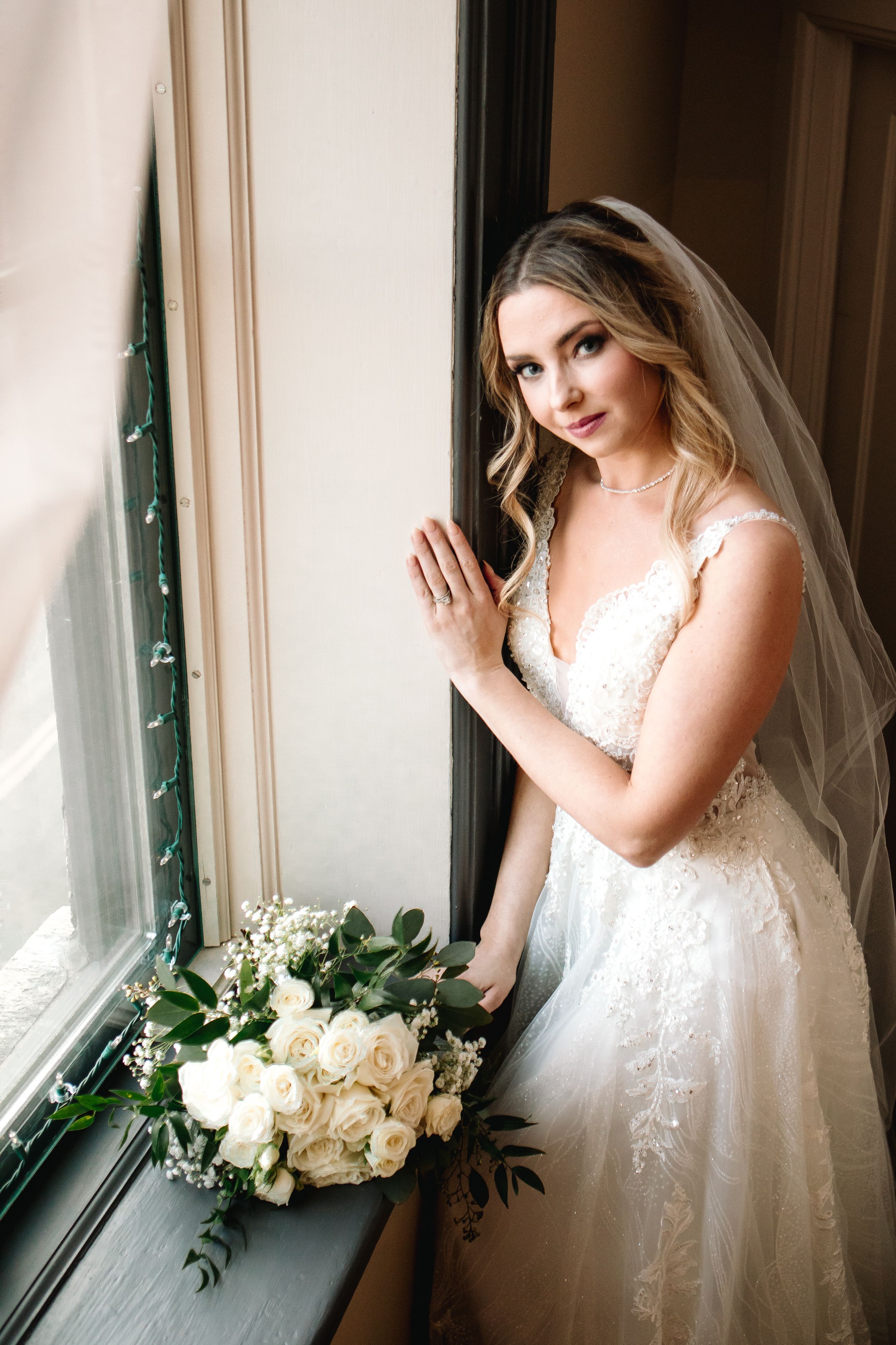 Buffalo Wedding at Bent's Opera House in Medina, New York.