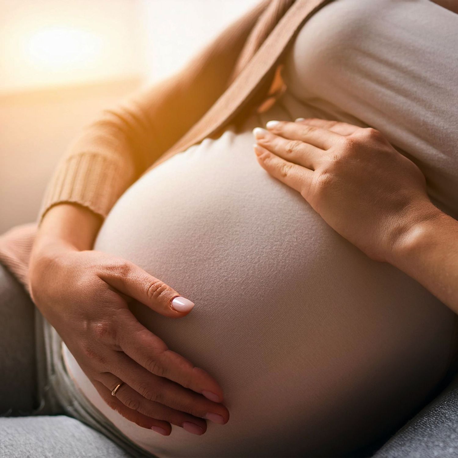 In home maternity photoshoot, natural light, DMV photography