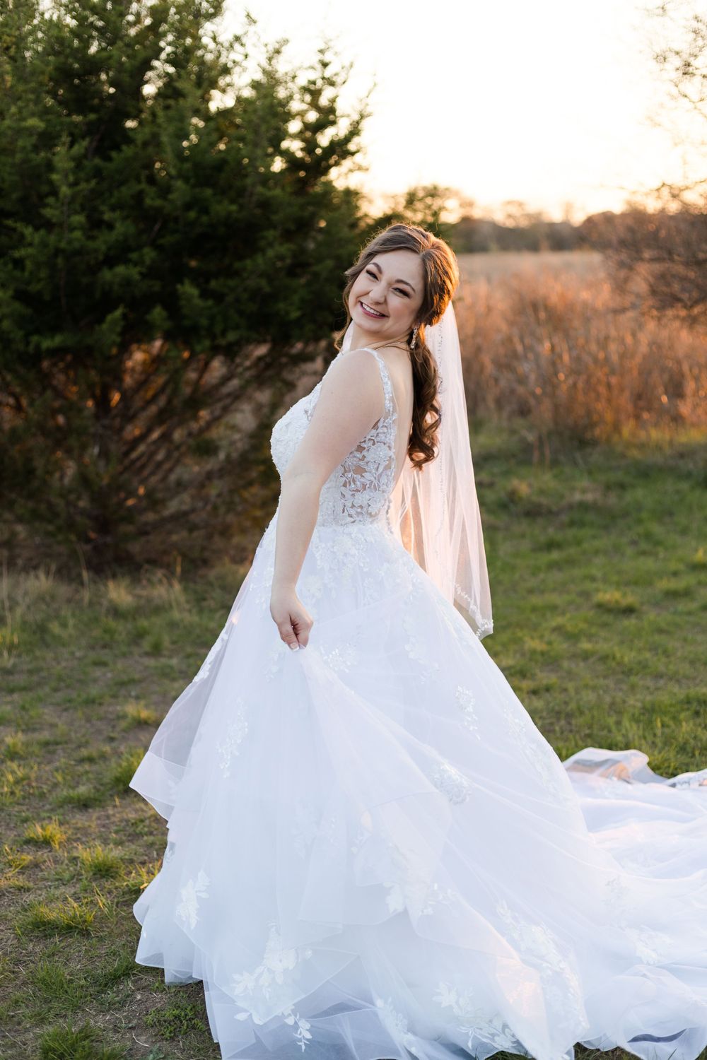 Cibolo Nature Center Boerne Texas Outdoor Bridal Portrait photographer