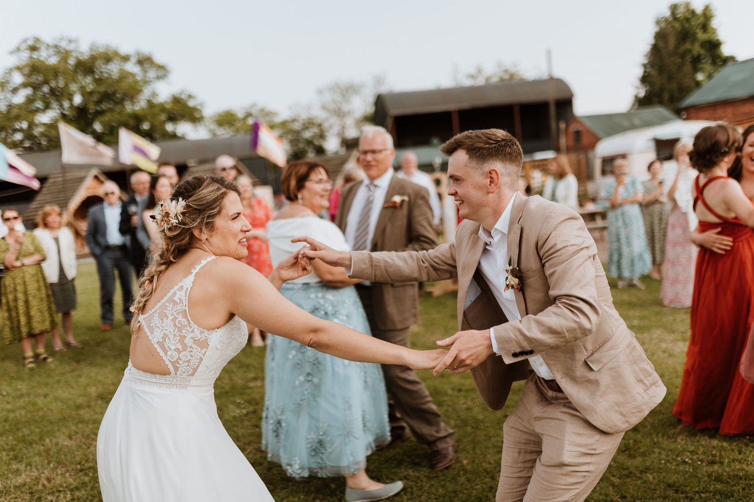 Candid and documentary wedding photographer at Stanford Farm just outside Shrewsbury, Shropshire