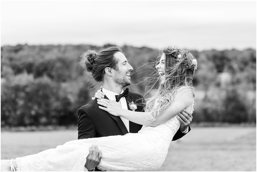 Poconos wedding photographer  wedding day portraits