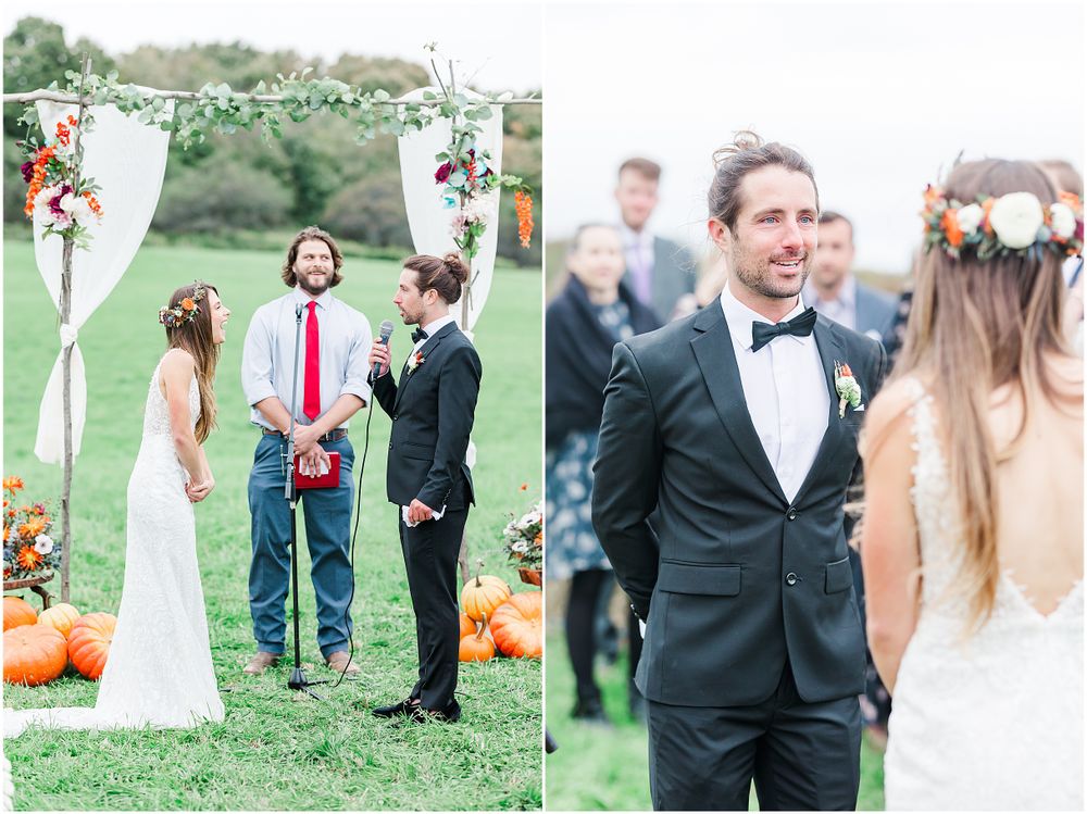 Poconos wedding ceremony monroe county wedding photographer