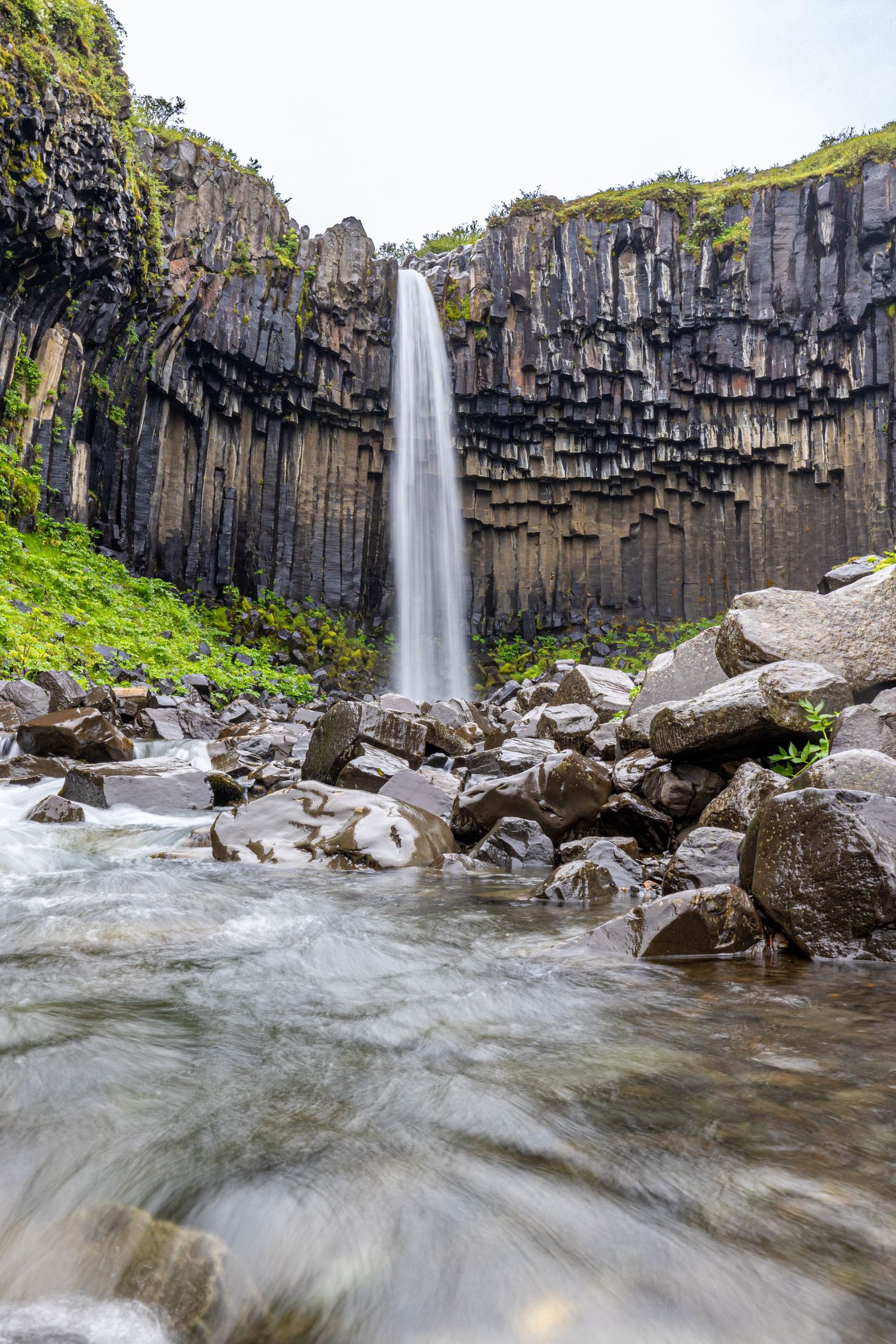 iceland waterfall custom print