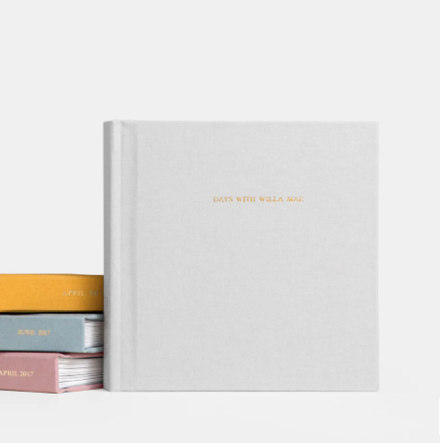 Monthly milestones baby album Captured by Chelsee Rawe Photography