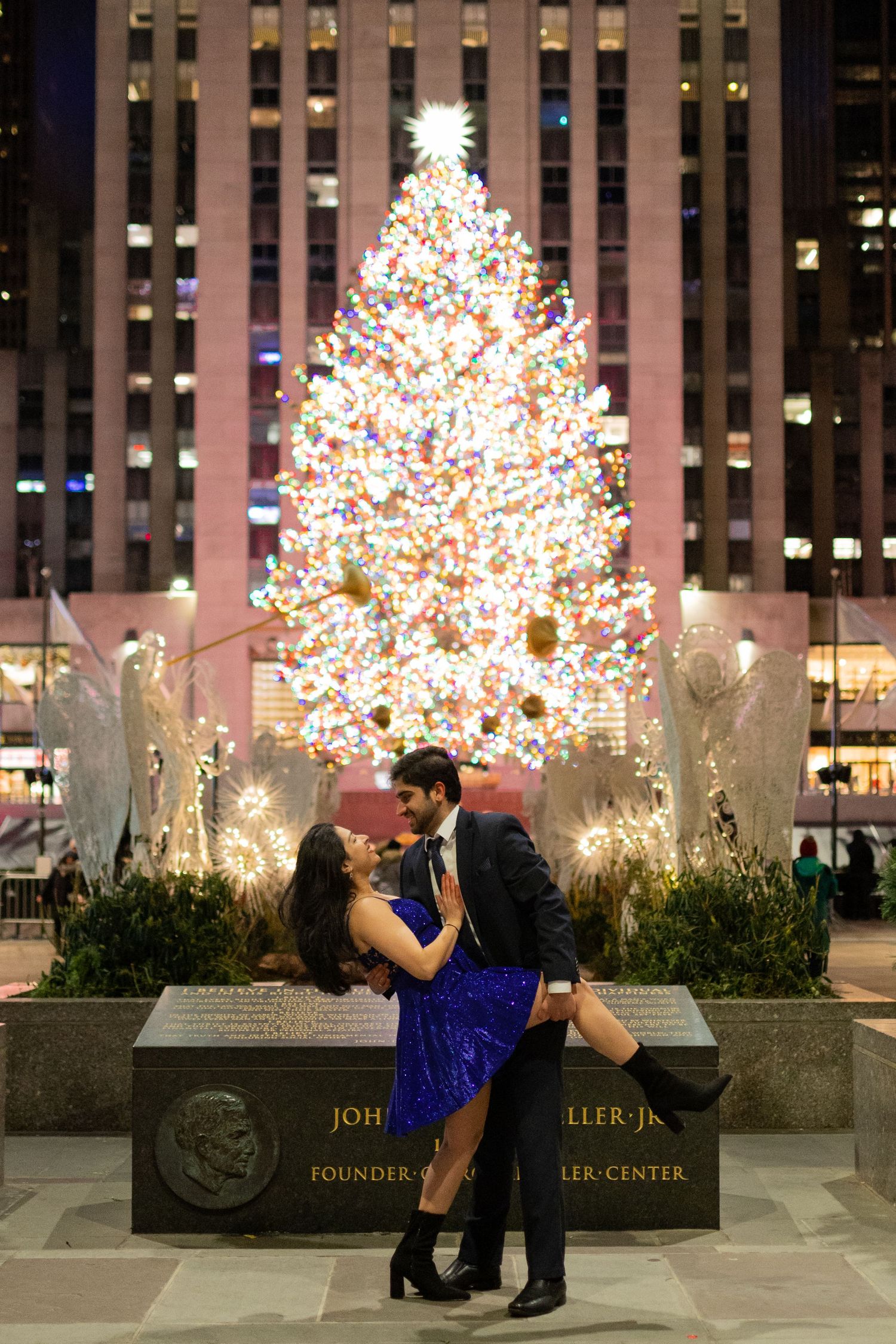 Rockefeller Center Christmas Tree. Home Alone in New York City