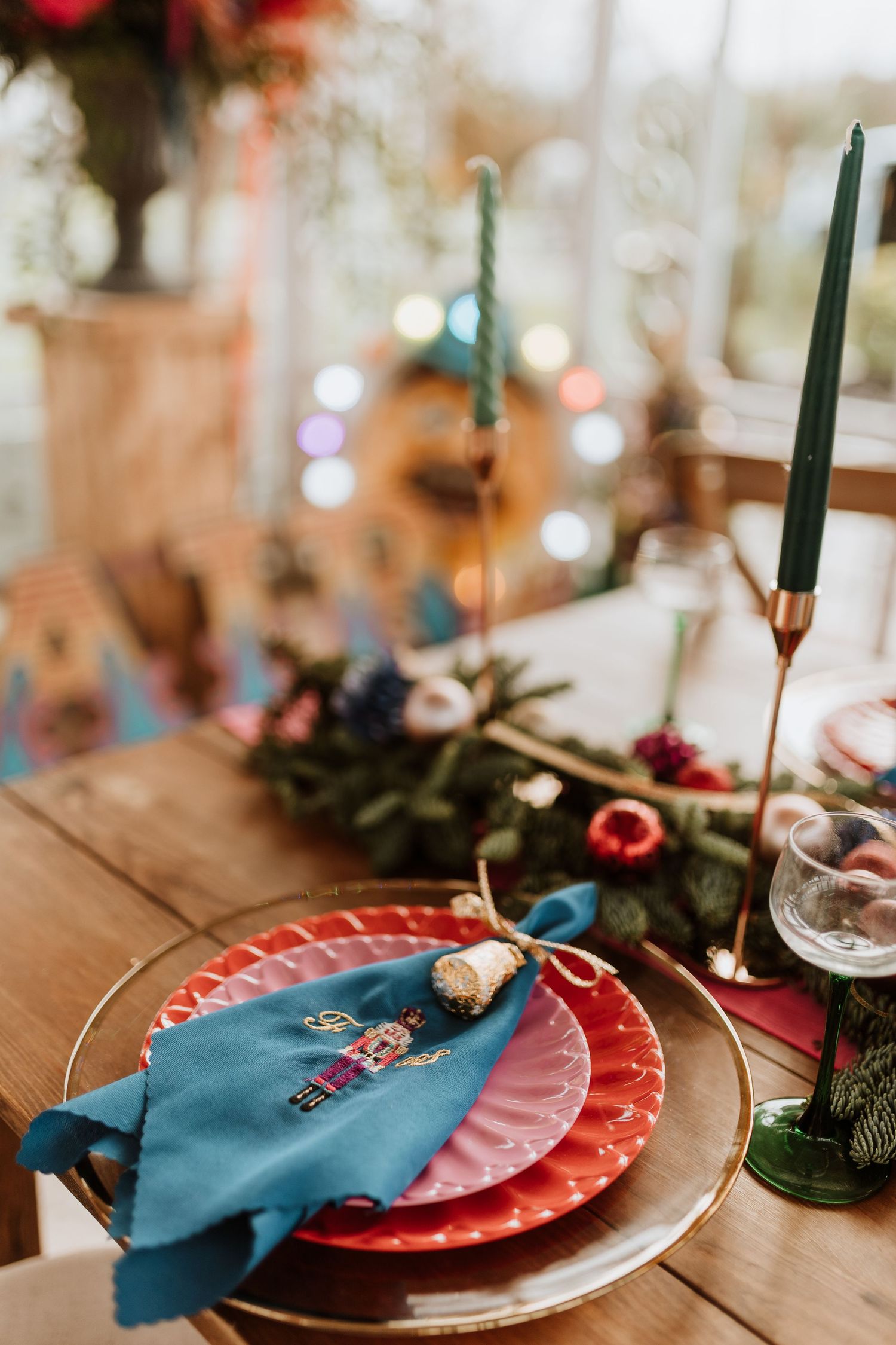 Gorgeous home embroided napkins by Adorn by Ashley